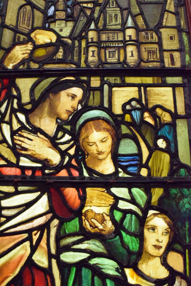 The Wise and Foolish Virgins [detail], Public Domain