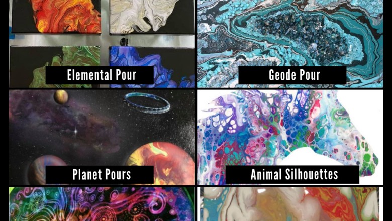 10 Abstract Acrylic Pouring Techniques to Inspire You