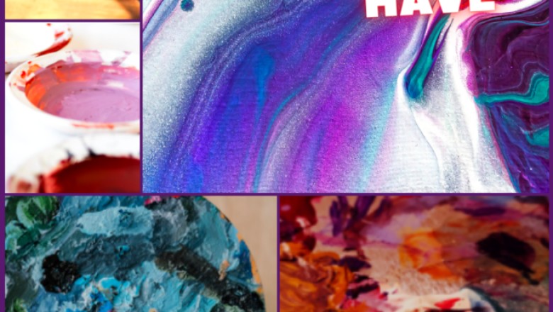 How to Mix Your Own Purple Acrylic Paint with Colors You Already Have