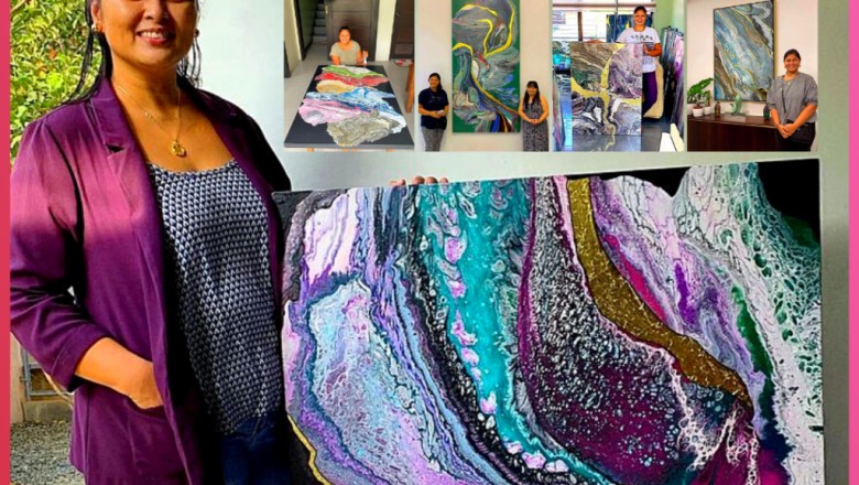 Success with Larger Paintings By Jesusa Calanasan