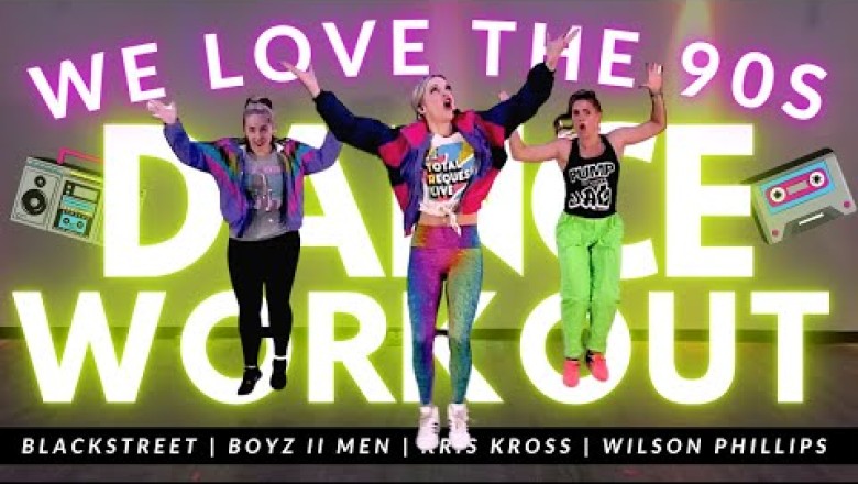 20 minute 90s Cardio Dance Fitness Workout Party