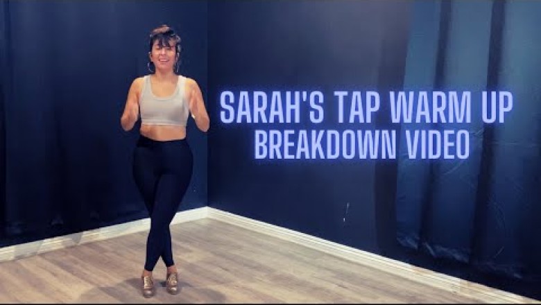 Sarah Reich Tap Warmup  BREAKDOWN