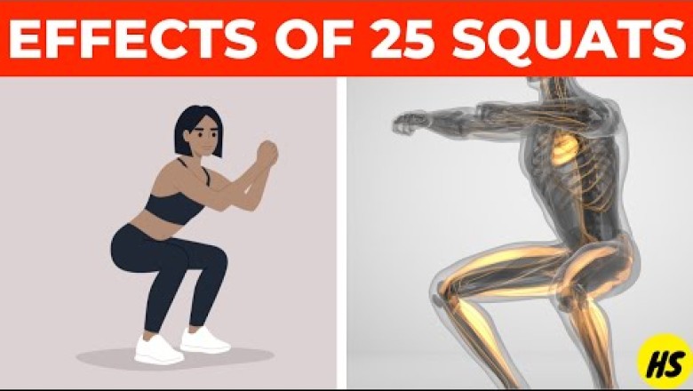 This Happens When You Do 25 Squats Twice Daily