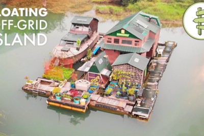 17 Years Living Off-Grid on a Self-Built Island Homestead