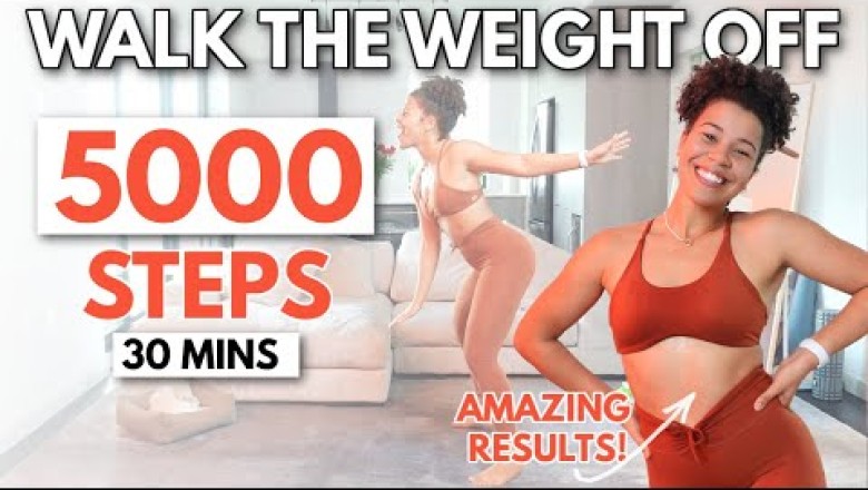 5000 STEPS FAST Walking Workout to Burn Fat & Boost Your Mood