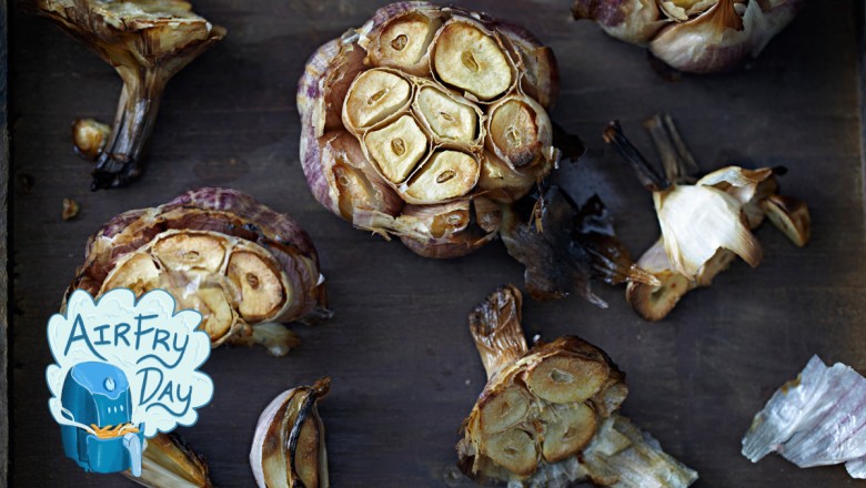 Air frying garlic is a simple hack you can use in countless dishes