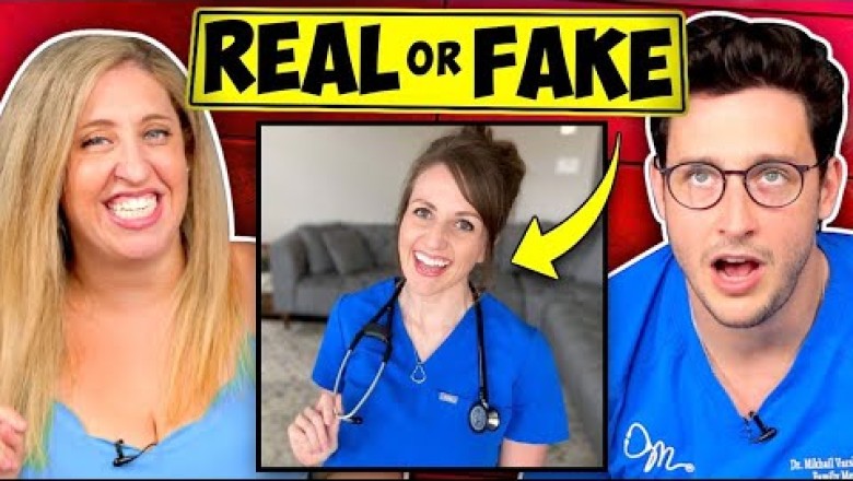 Real or Fake Doctor? - Doctor Challenges Comedian