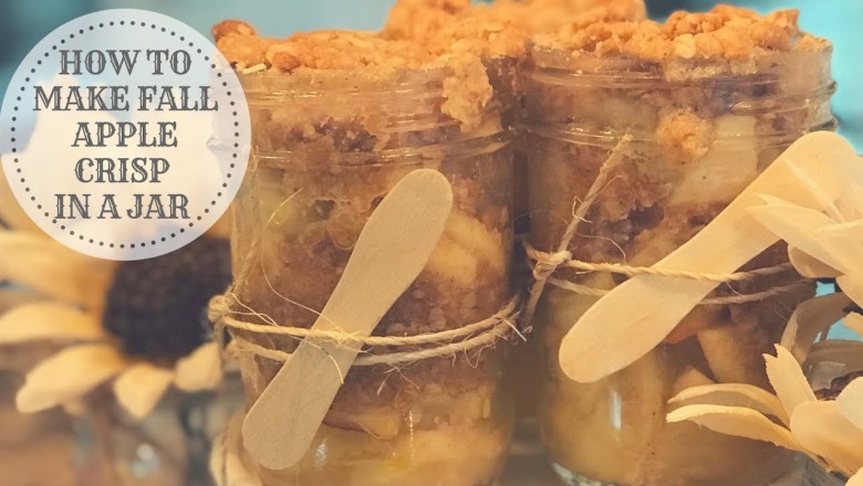 Apple Crisp in a Jar
