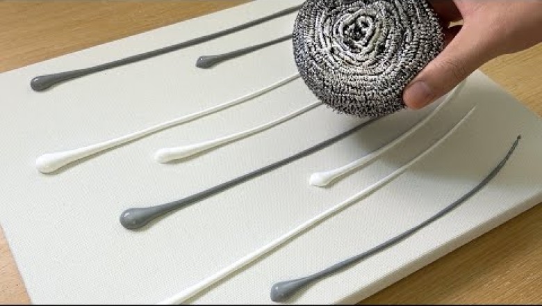 Iron Scrubber Painting