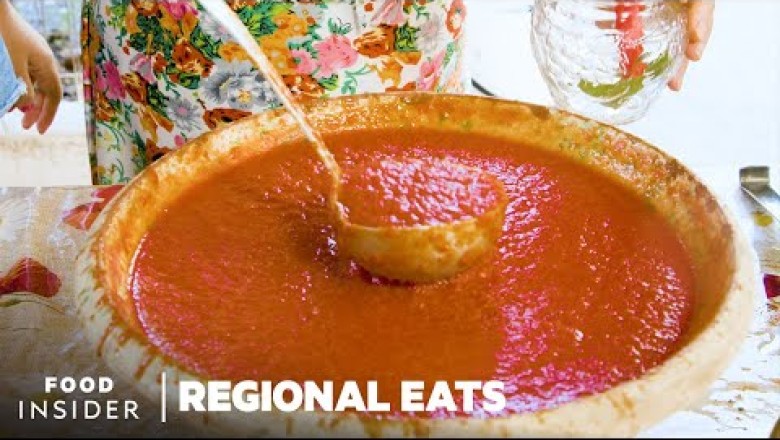 How Tomato Sauce Is Made In Italy