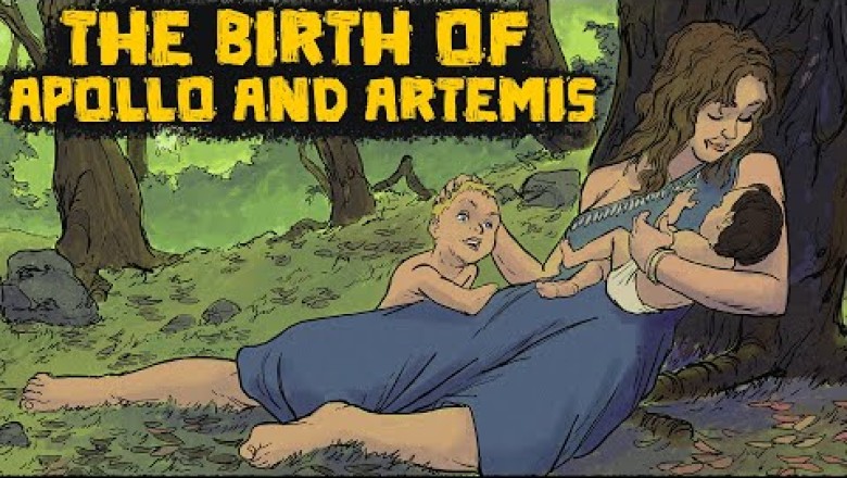 The Birth of Apollo and Artemis