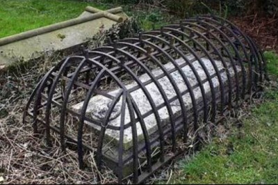 Why Does This Grave Have a Cage On It?