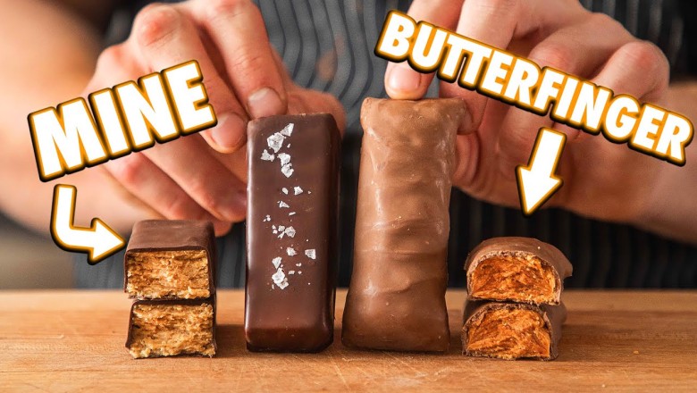 Making Butterfingers At Home