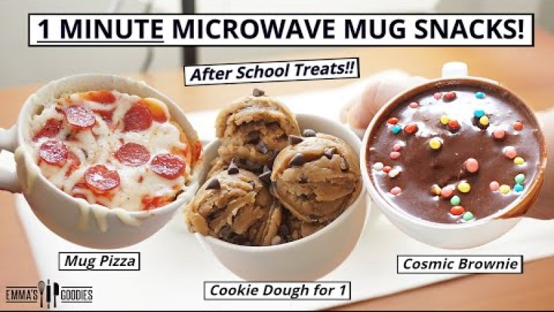 1 Minute Microwave Mug Recipes
