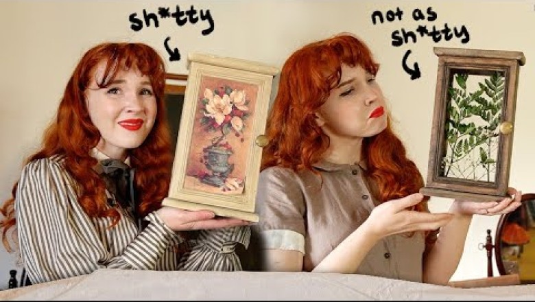 Making crappy thrift store items not as crappy