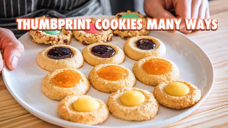 Easy Thumbprint Cookies