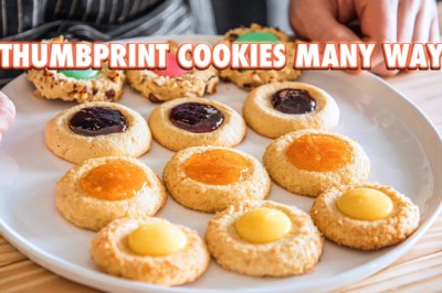 Easy Thumbprint Cookies
