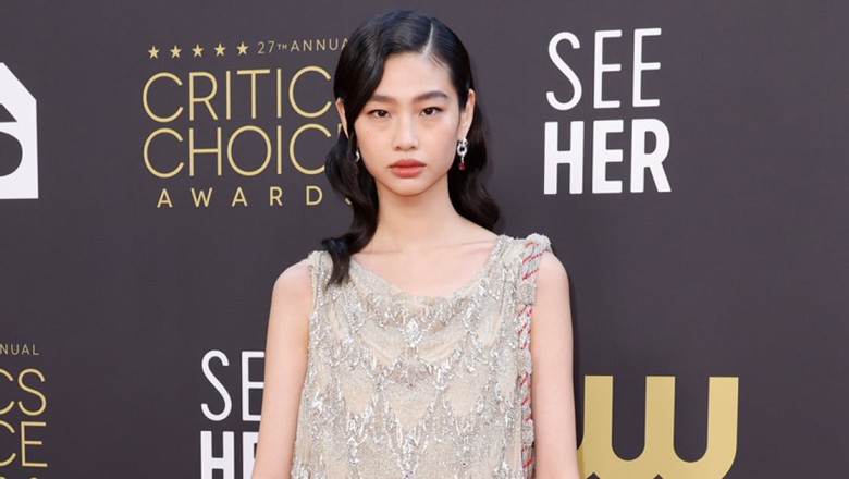 HoYeon's Louis Vuitton Lampshade Dress Is a Nod to 18th-Century Style