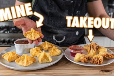 Making Crab Rangoon Wontons At Home