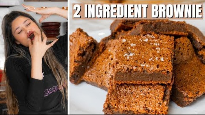 2 Ingredient Zero Carb Brownies!