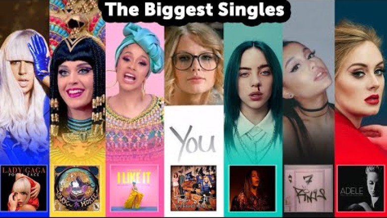 Longest Charting Singles In The USA (Pop Girls)