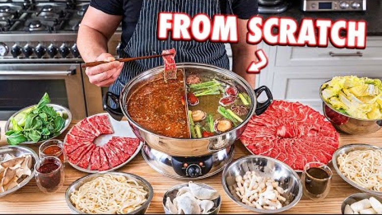 Making Authentic Hot Pot At Home (2 Ways)