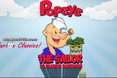 Classic Popeye, Bluto and more!