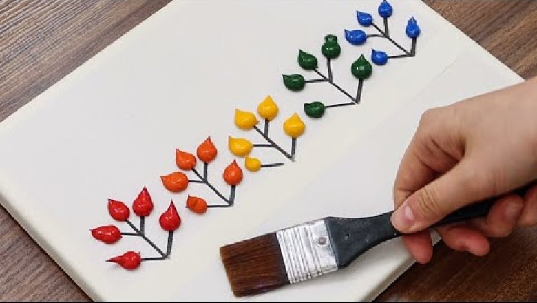 Simple Colorful Landscape