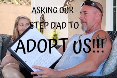 Asking Our Step Dad To Adopt Us!
