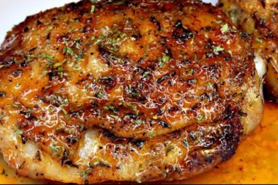Juicy Baked Chicken Thighs