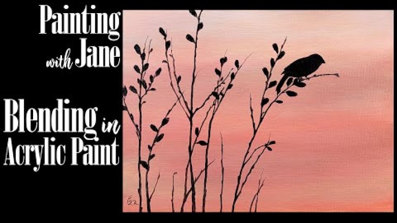 All About BLENDING with ACRYLIC Paint!