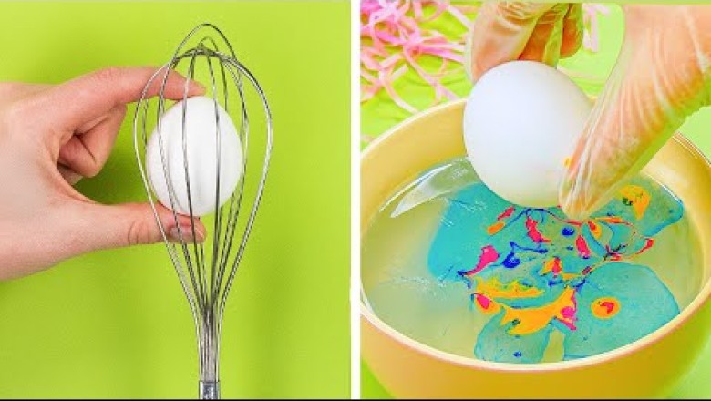 Easy and Creative Tricks For Dyeing Your Easter Eggs!