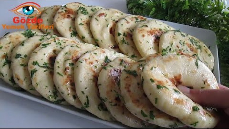 Quick Parsley Naan
