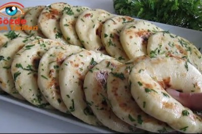 Quick Parsley Naan