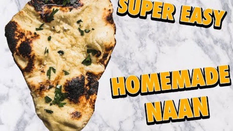 Insanely Easy Skillet Garlic Butter Naan