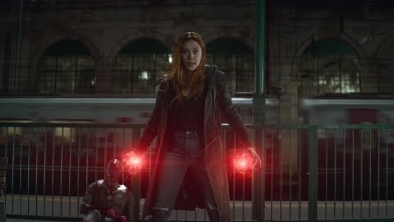 Scarlet Witch and Vision vs The Black Order