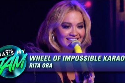 Wheel of Impossible Karaoke with Rita Ora