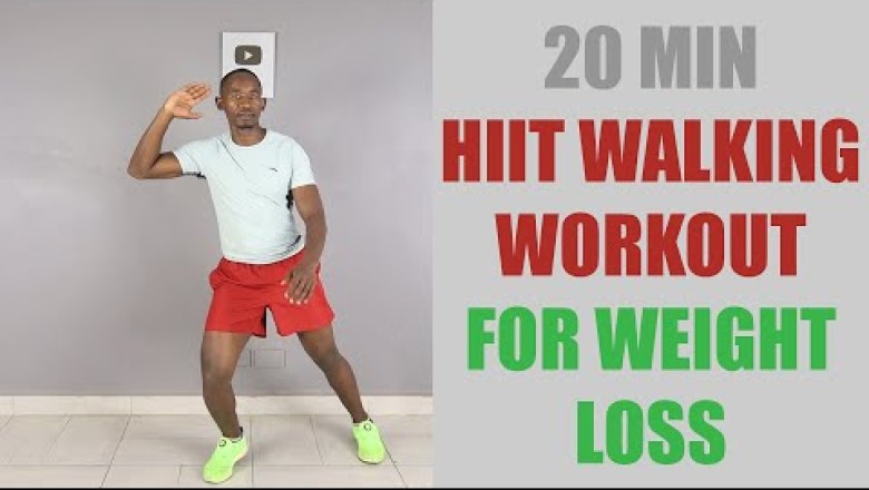 20 Minute HIIT Walking Workout for Weight Loss
