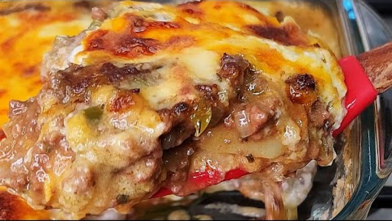 Potato Ground Beef Casserole