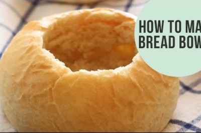 How to Make Homemade Bread Bowls