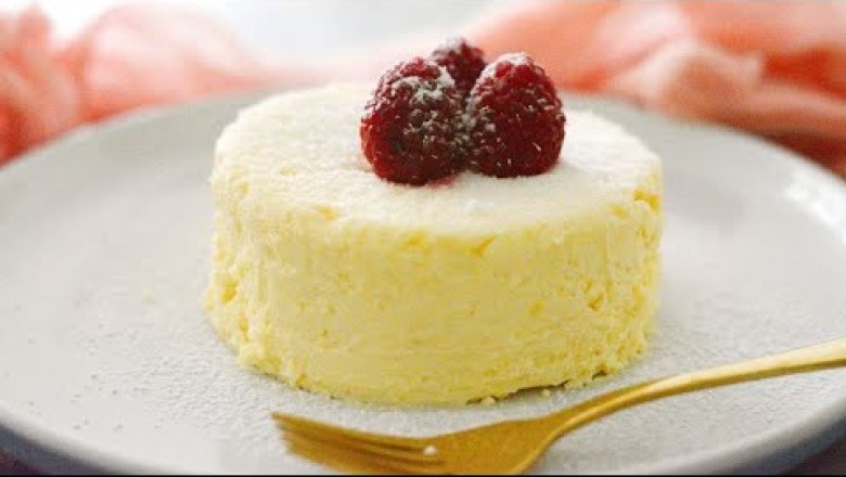 One Minute Microwave Cheesecake