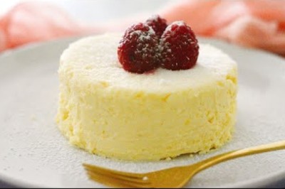 One Minute Microwave Cheesecake