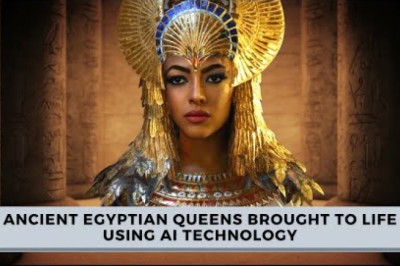 Breathtaking Ancient Egyptian Queens Portraits Brought To Life Using AI Technology