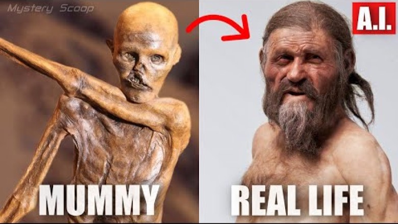 Historical Figures Brought To Life (Otzi the Iceman et al