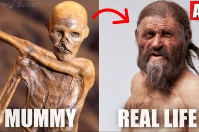Historical Figures Brought To Life (Otzi the Iceman et al
