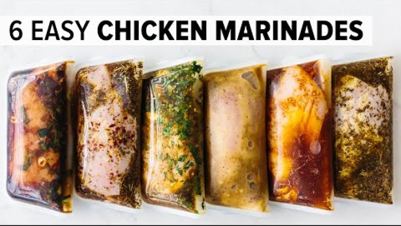 6 Easy Chicken Marinades