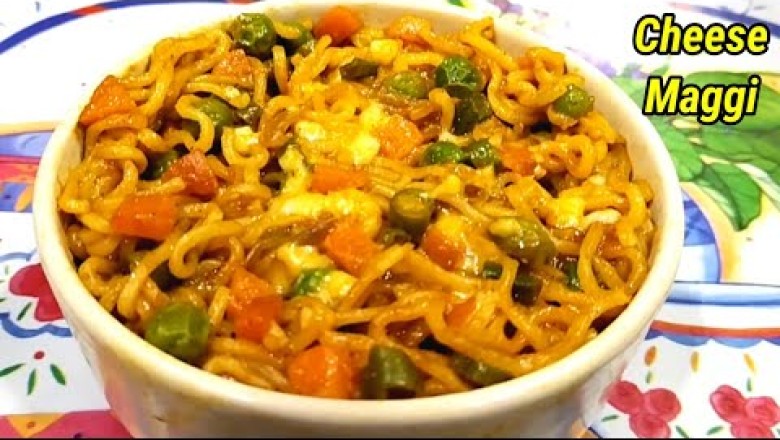 Cheesy and Spicy Maggi