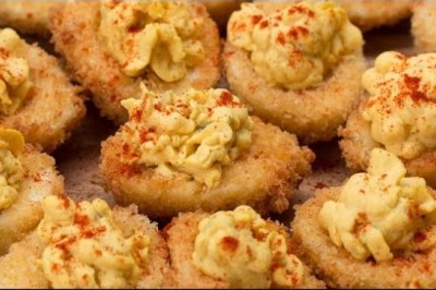Deep-Fried Deviled Eggs