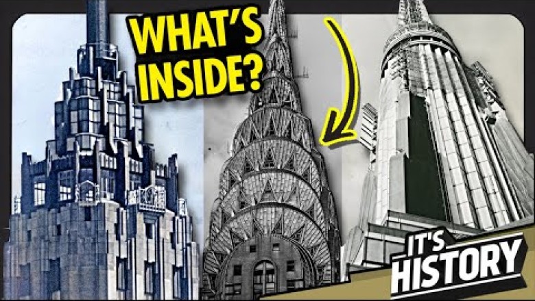 What's on the rooftops of New York's most famous skyscrapers?