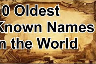 10 Oldest Known Names Recorded in History!